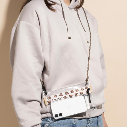 Bolso transparente DIVAID Eevee 
Accesorio para smartphones y celulares.