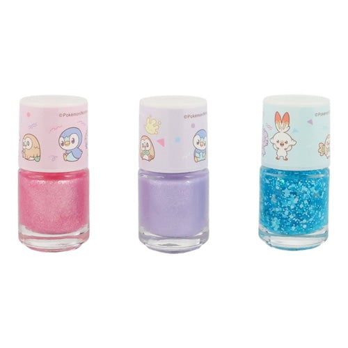 Set de 3 Esmaltes de Uñas Removibles <PokePiecePL>