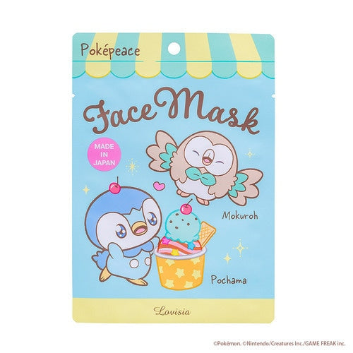 Mascarilla Facial de Pokepiece: Piplup y Rowlet