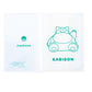 Cubierta de Pasaporte Snorlax Sentado