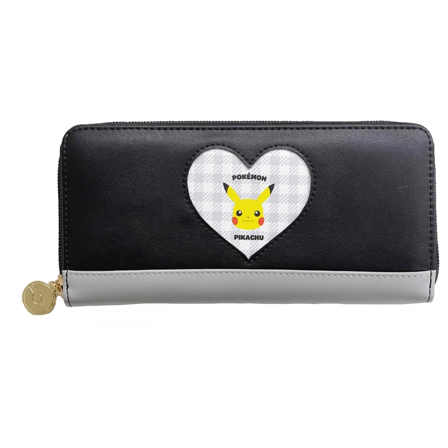 Serie de Carteras y Estuches Pikachu de Ventana de Corazón Round - ¡Atrápalos a todos!