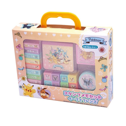 Set de notas adhesivas Eevee Friends: sellos y estampas
