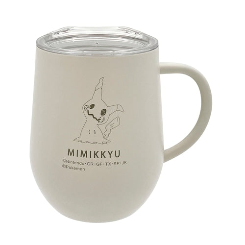 Taza de acero inoxidable con tapa - Mimikyu