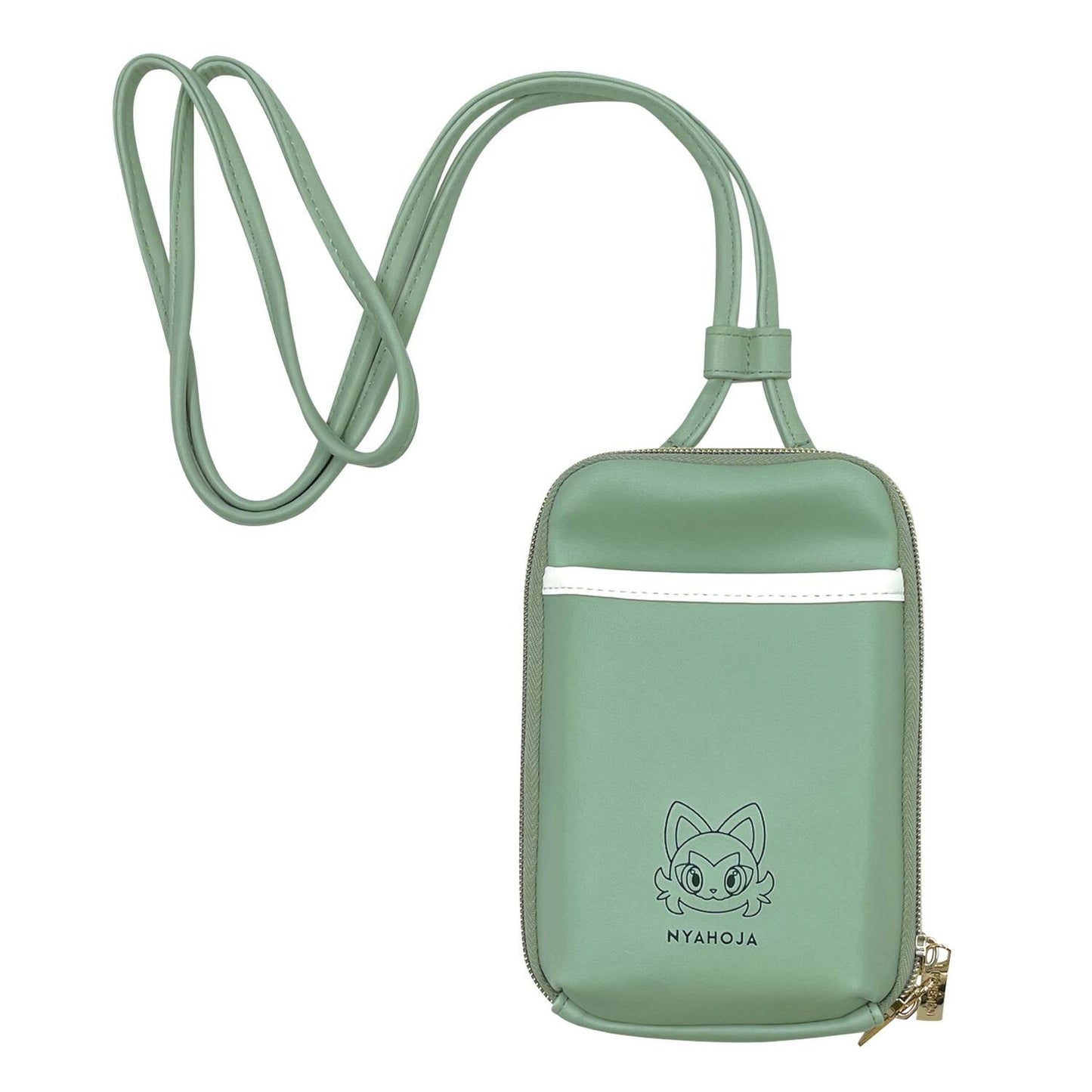 Bolso de hombro de cremallera redonda Meowscarada