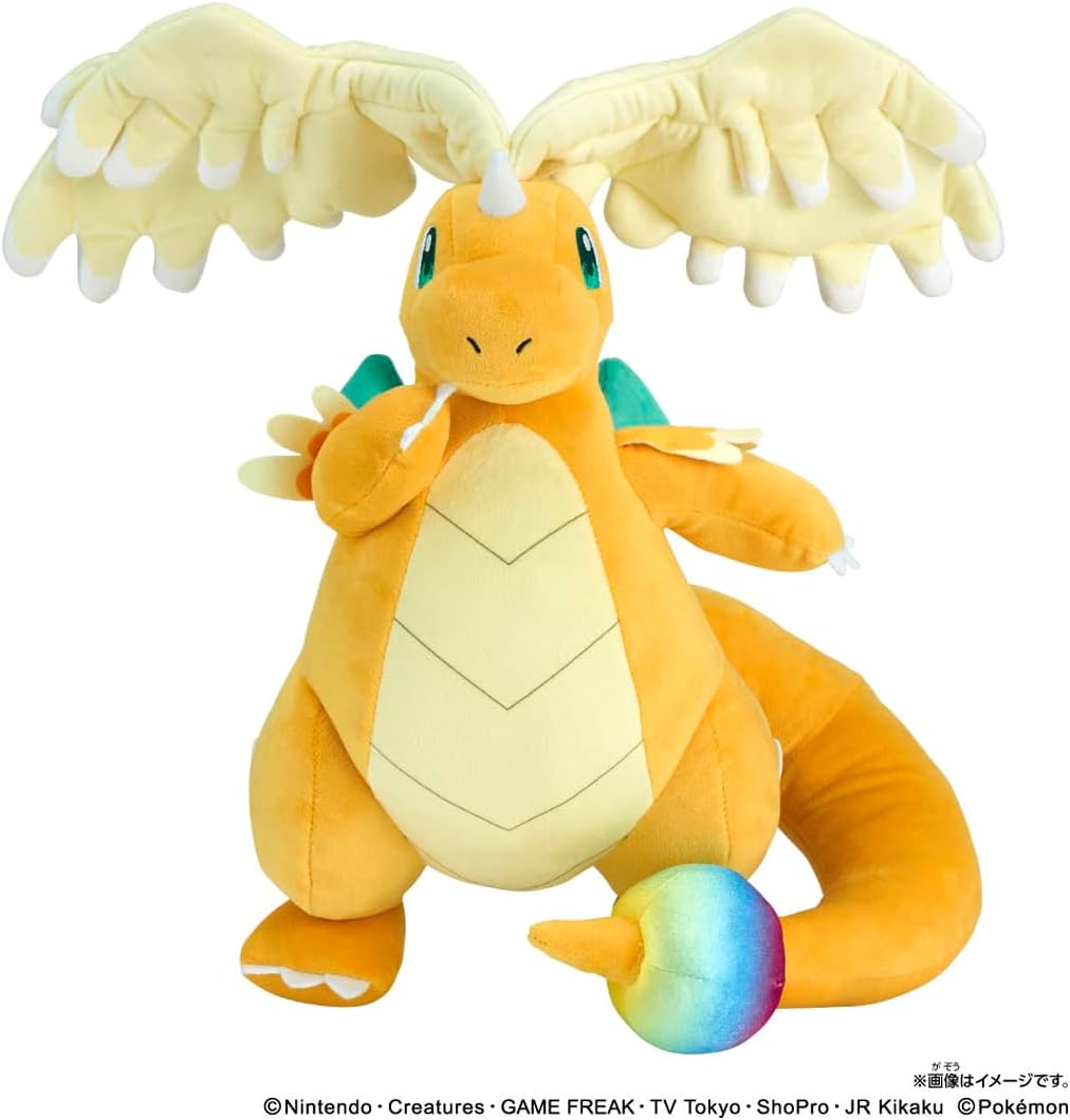 Peluche Mega Dragonite Takara Tomy