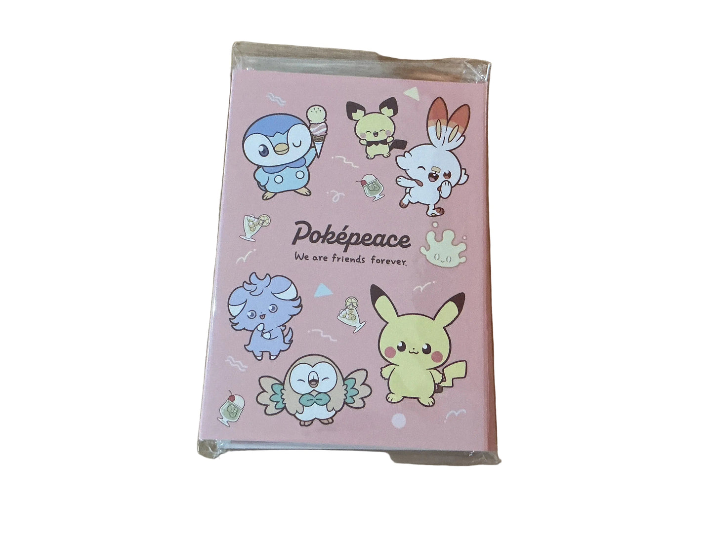Mini Libreta de Notas Pokemon Pokepeace