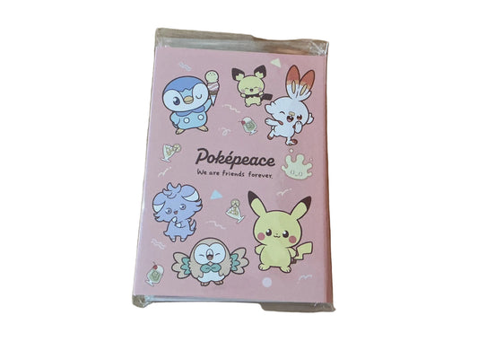 Mini Libreta de Notas Pokemon Pokepeace