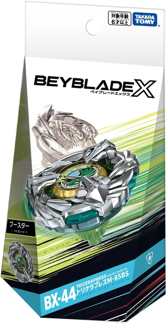 Beyblade X BX-44 TRICERAPRESS M-85BS