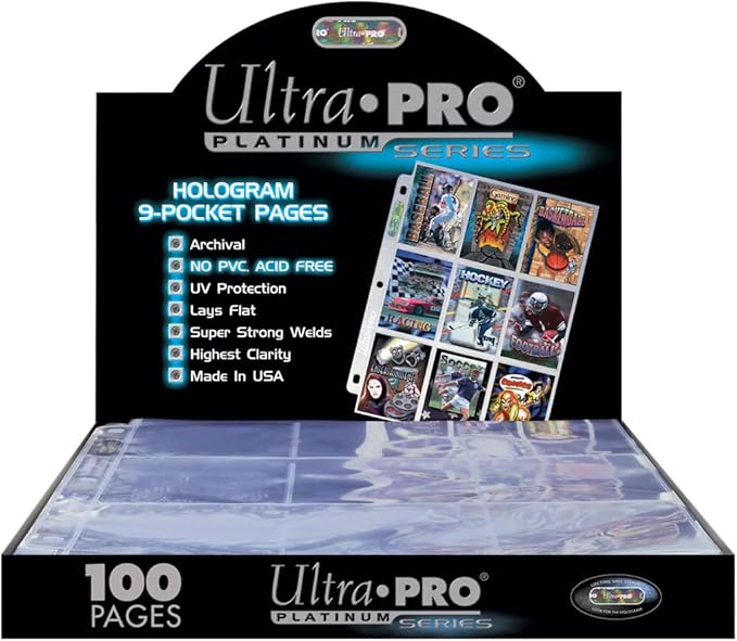 Ultra Pro Serie Platinum 9 Pocket
