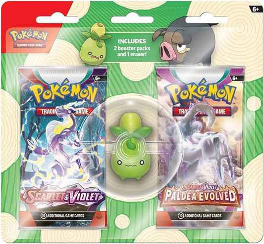 POKEMON BACK TO SCHOOL ERASER BLISTER