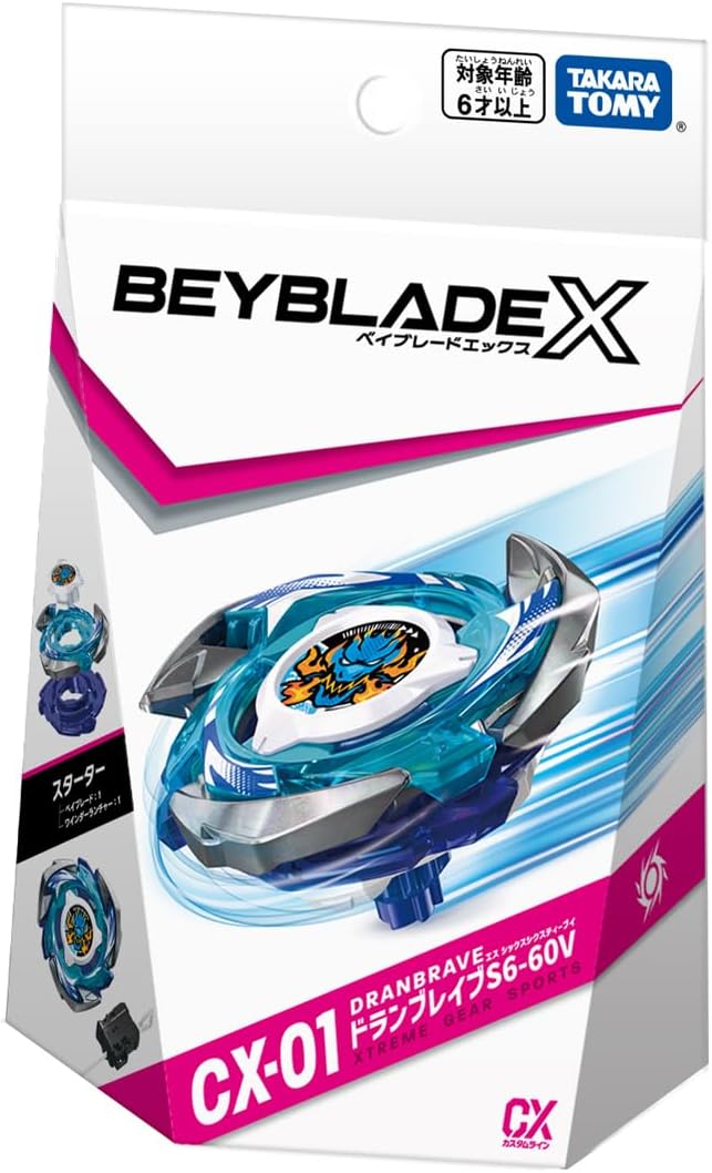 Beyblade X CX-01 DRAN BRAVE S6-60V