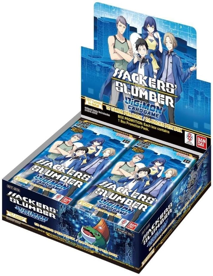 Digimon Booster Display Hacker's Slumber (BT-23)