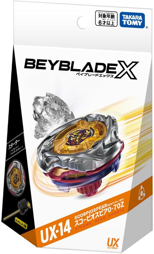 Beyblade X UX-14 SCORPIO SPEAR 0-70Z