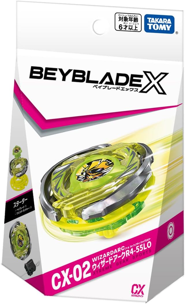 Beyblade X CX-02 WIZARD ARC R4-55L0