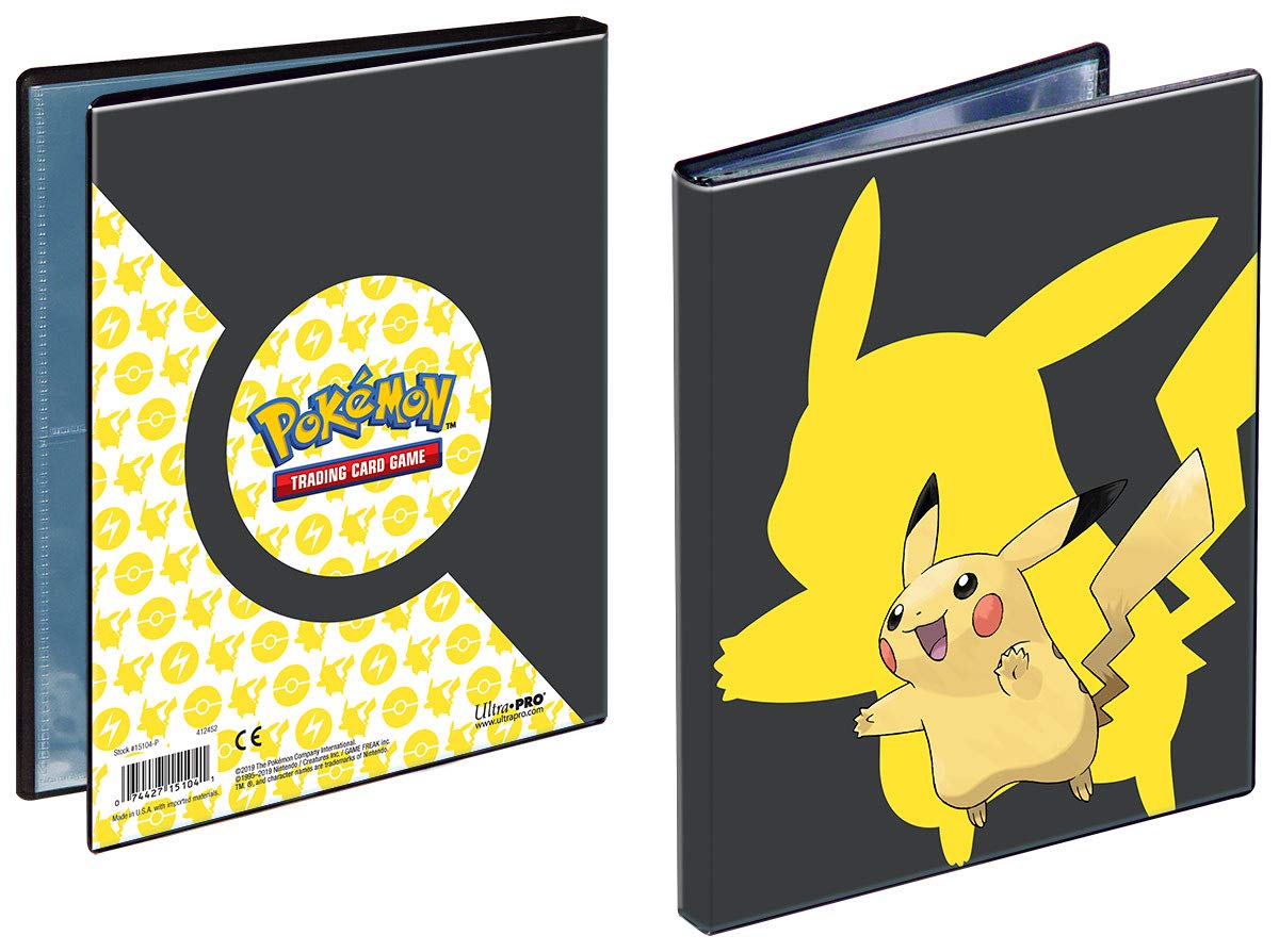 Pikachu Ultra PRO - Portafolio de 9 bolsillos