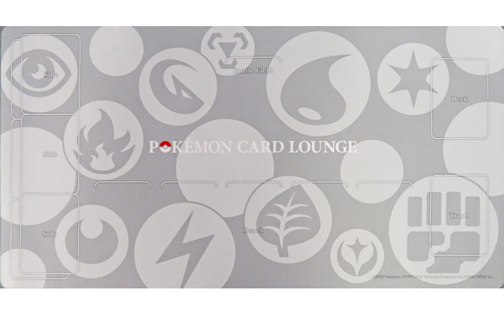 Playmat pokemon card lounge