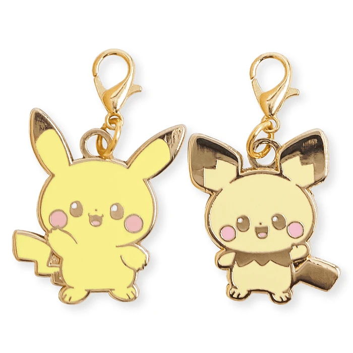 Dije metalico Pikachu & Pichu Pokepeace