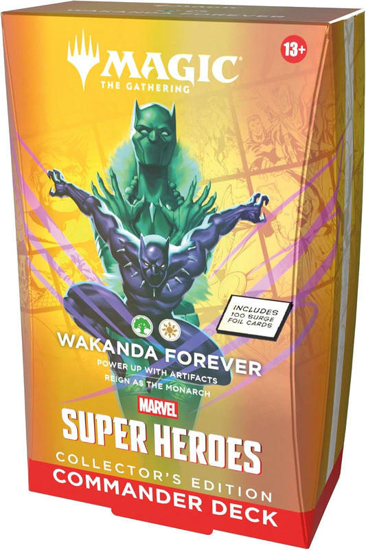 Magic Marvel - Commander Deck Collectors Edition Wakanda Forever Inglés