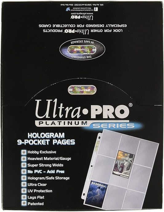 Ultra Pro Serie Platinum 9 Pocket