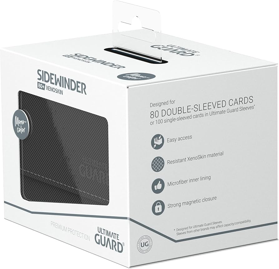 Ultimate Guard SideWinder 80+Negro