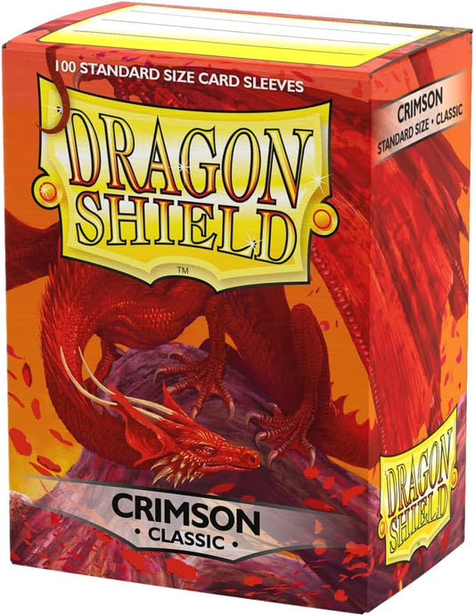Dragon Shield Sleeves: Standard- Classic Crimson (100 ct.)