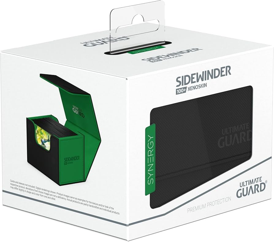 Ultimate Guard Sidewinder 100+ Negro/Verde