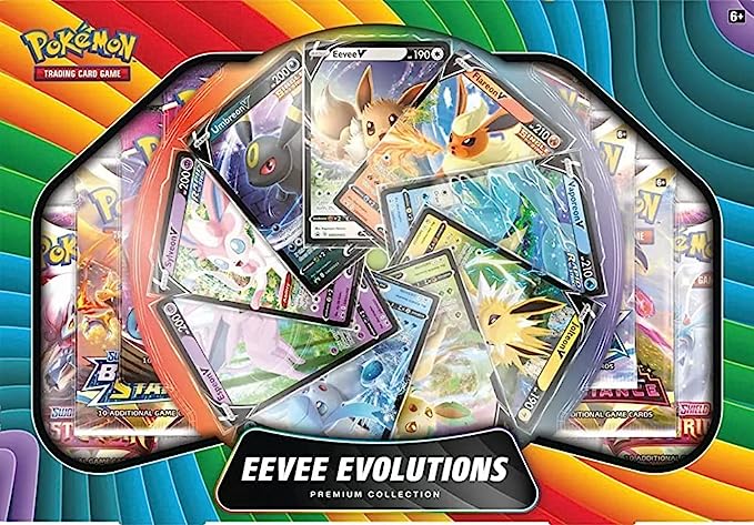 Pokemon Juego de Cartas coleccionables Eevee V Premium Collection