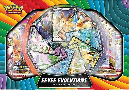 Pokemon Juego de Cartas coleccionables Eevee V Premium Collection