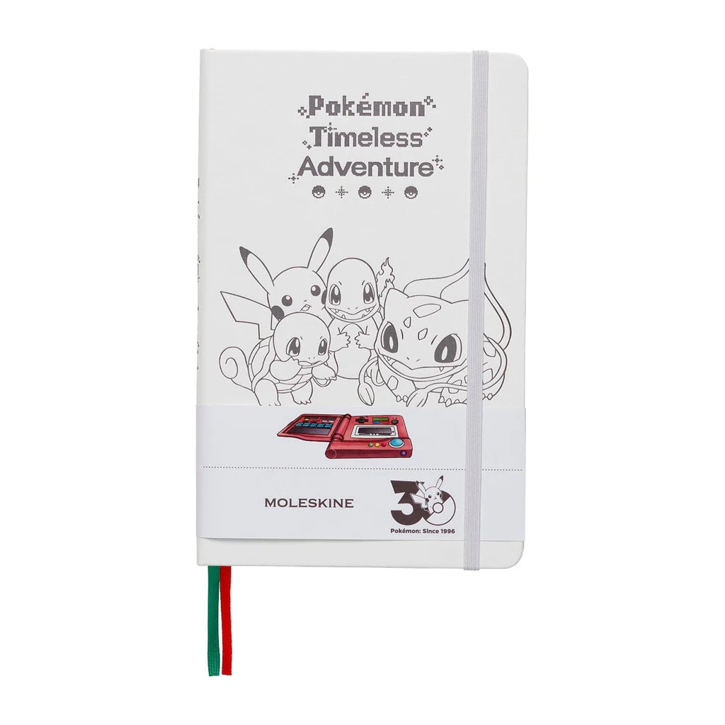 Cuaderno Moleskine 30 Aniversario Pokémon Timeless Adventure kanto