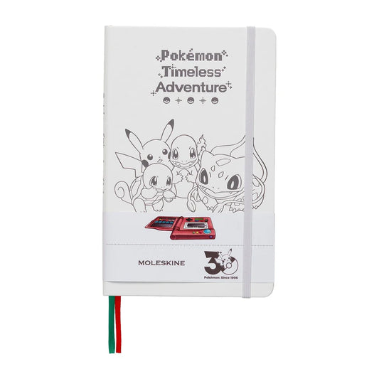 Cuaderno Moleskine 30 Aniversario Pokémon Timeless Adventure kanto