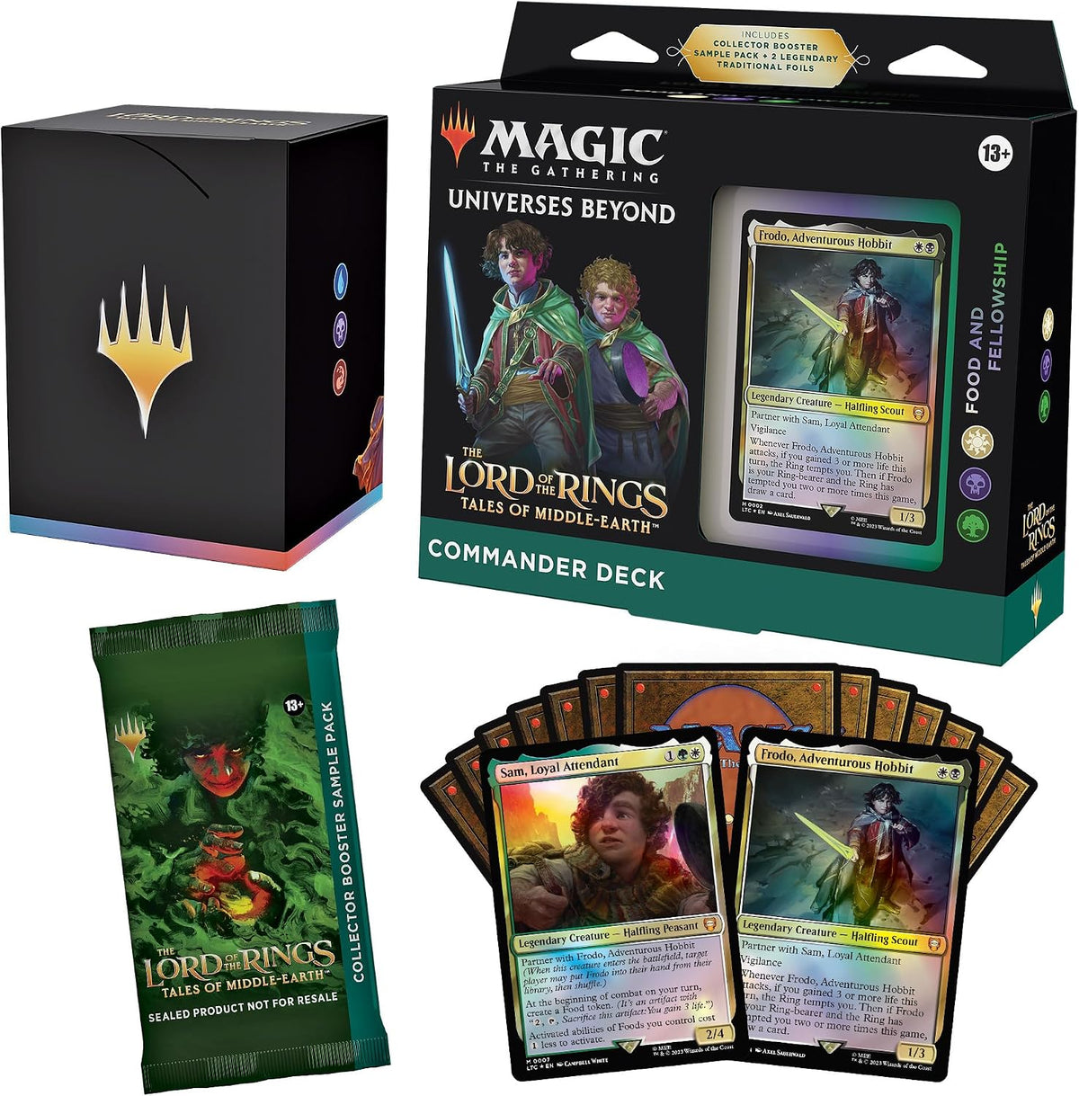Magic The Hobbit Lord of the Rings Tales of Middle-Earth Commander Deck  Food and Fellowship