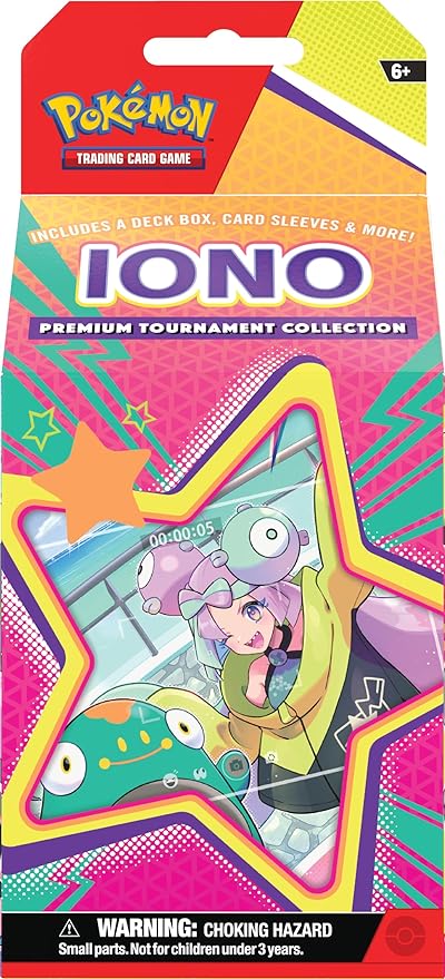 Pokémon TCG: Iono Premium Tournament Collection ( español)