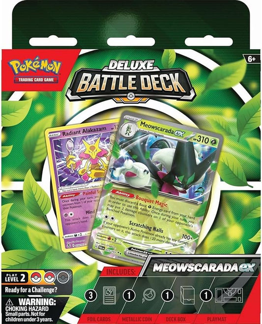 Pokemon TCG: Meowscarada Deluxe Battle Deck