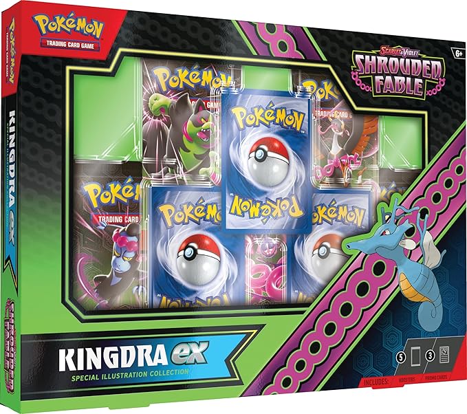 Shrouded Fable Collection case Kingdra/Greninja