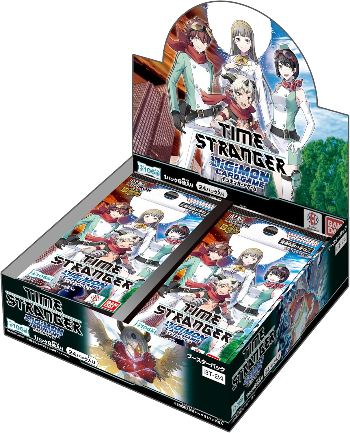 Digimon Booster Display TIME STRANGER (BT-24)