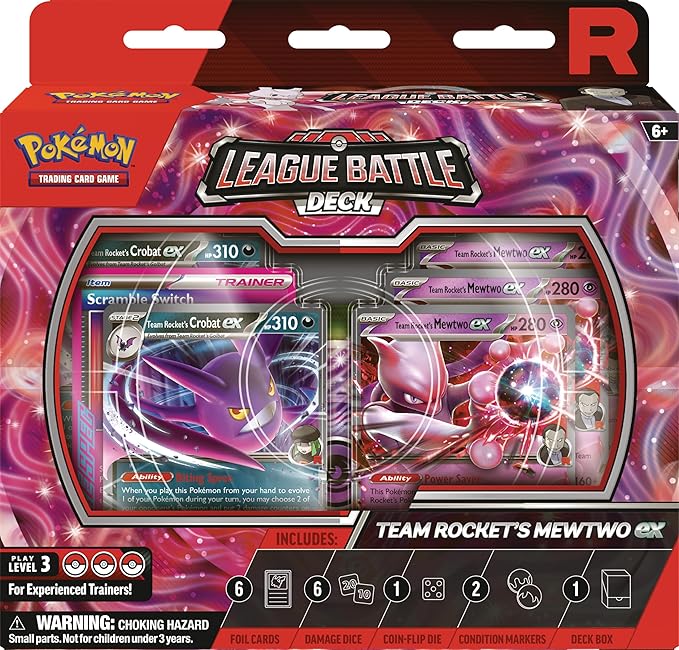 TCG: Team Rocket’s Mewtwo Ex League Battle Deck