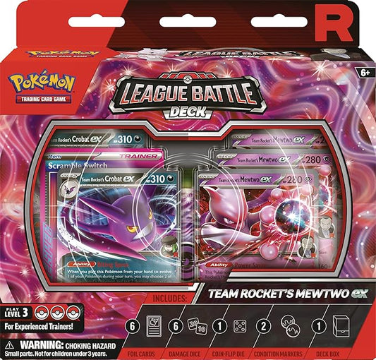 TCG: Team Rocket’s Mewtwo Ex League Battle Deck