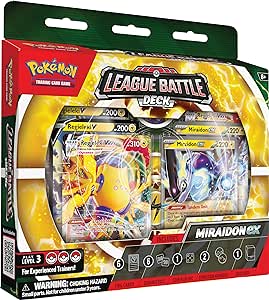 Pokemon TCG Miraidon ex League Battle Deck Box