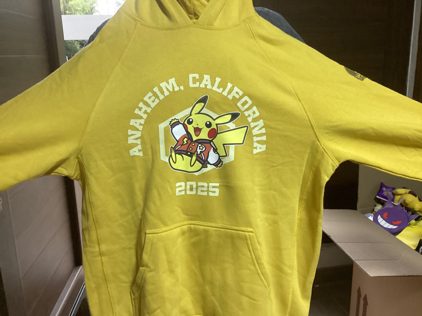 Sudadera Anaheim 2025 Pikachu Amarilla