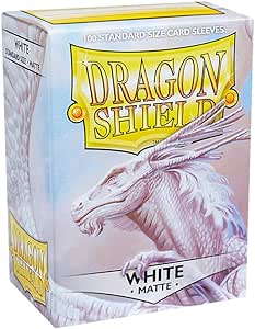 Dragon Shield Sleeves: Standard- Matte White (100 ct.)