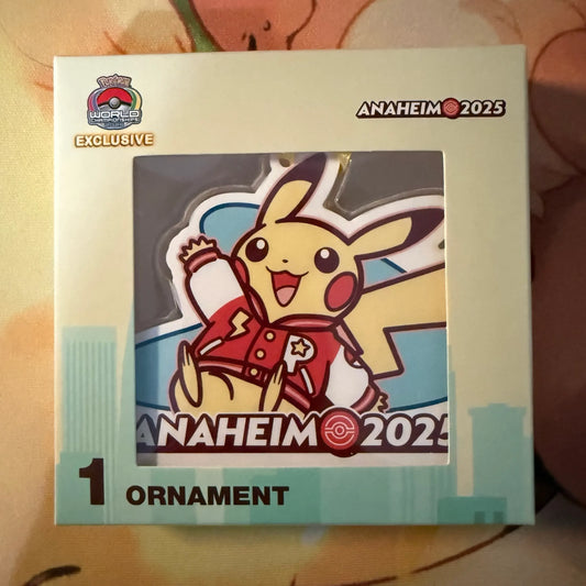 Adorno Pikachu Mundial Anaheim 2025