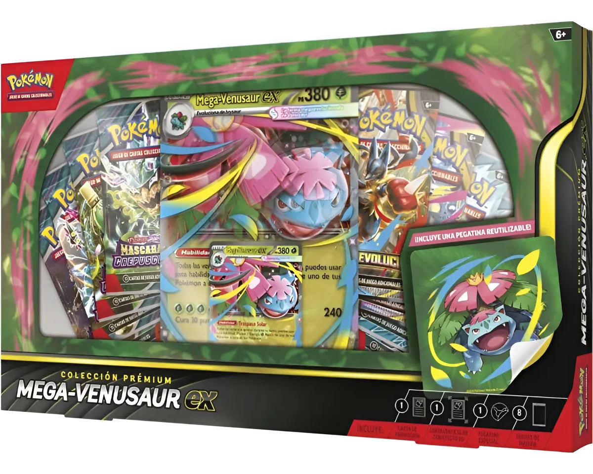 Mega Venusaur Ex Premium Collection Caja Español