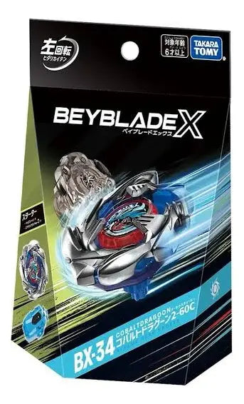 Beyblade X BX-34 COBALT DRAGOON 2-60C