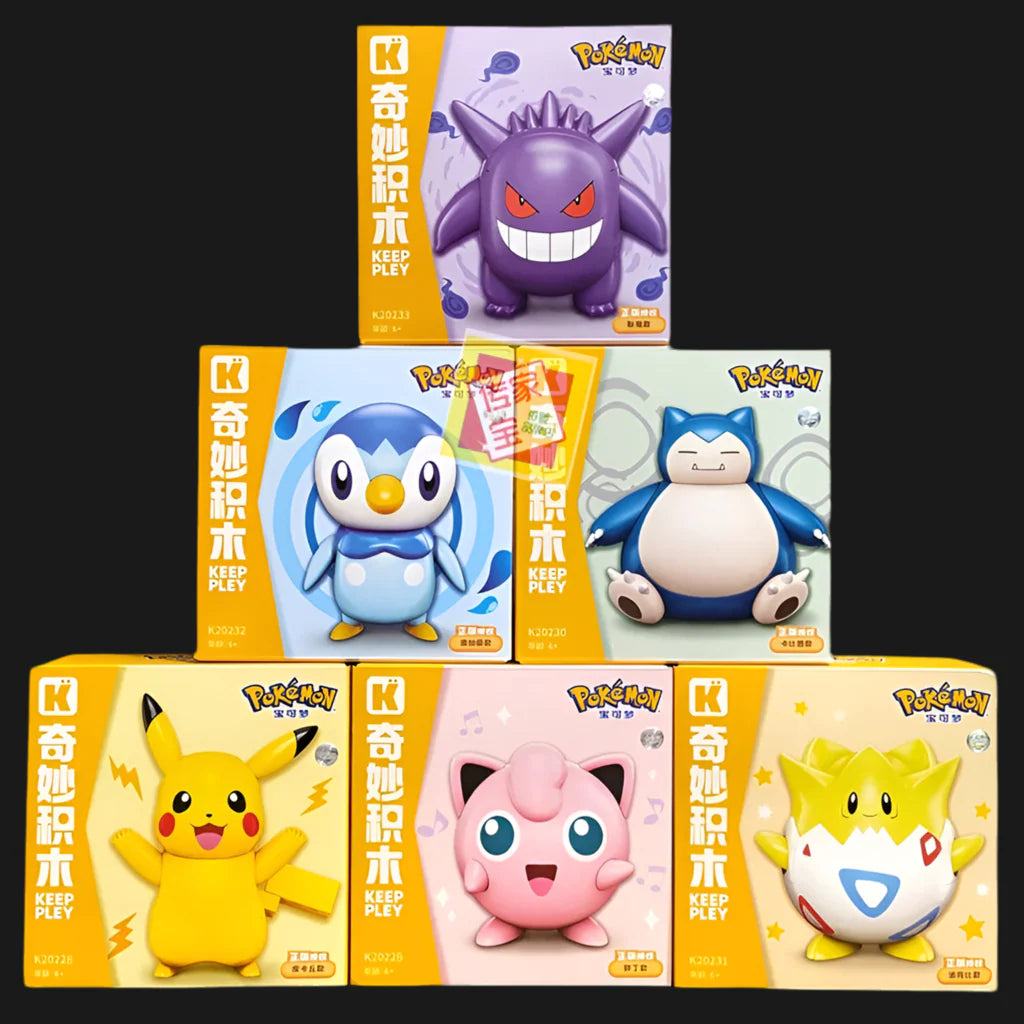 Figura Armable de bloques Keeppley Pikachu