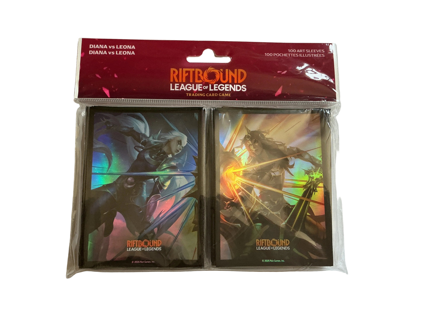Riftbound Vendetta - Sleeves Diana vs Leona