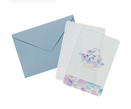 Tarjeta de felicitaciones Pikachu Floral