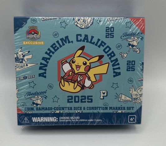 Dados Pikachu Mundial Anaheim 2025