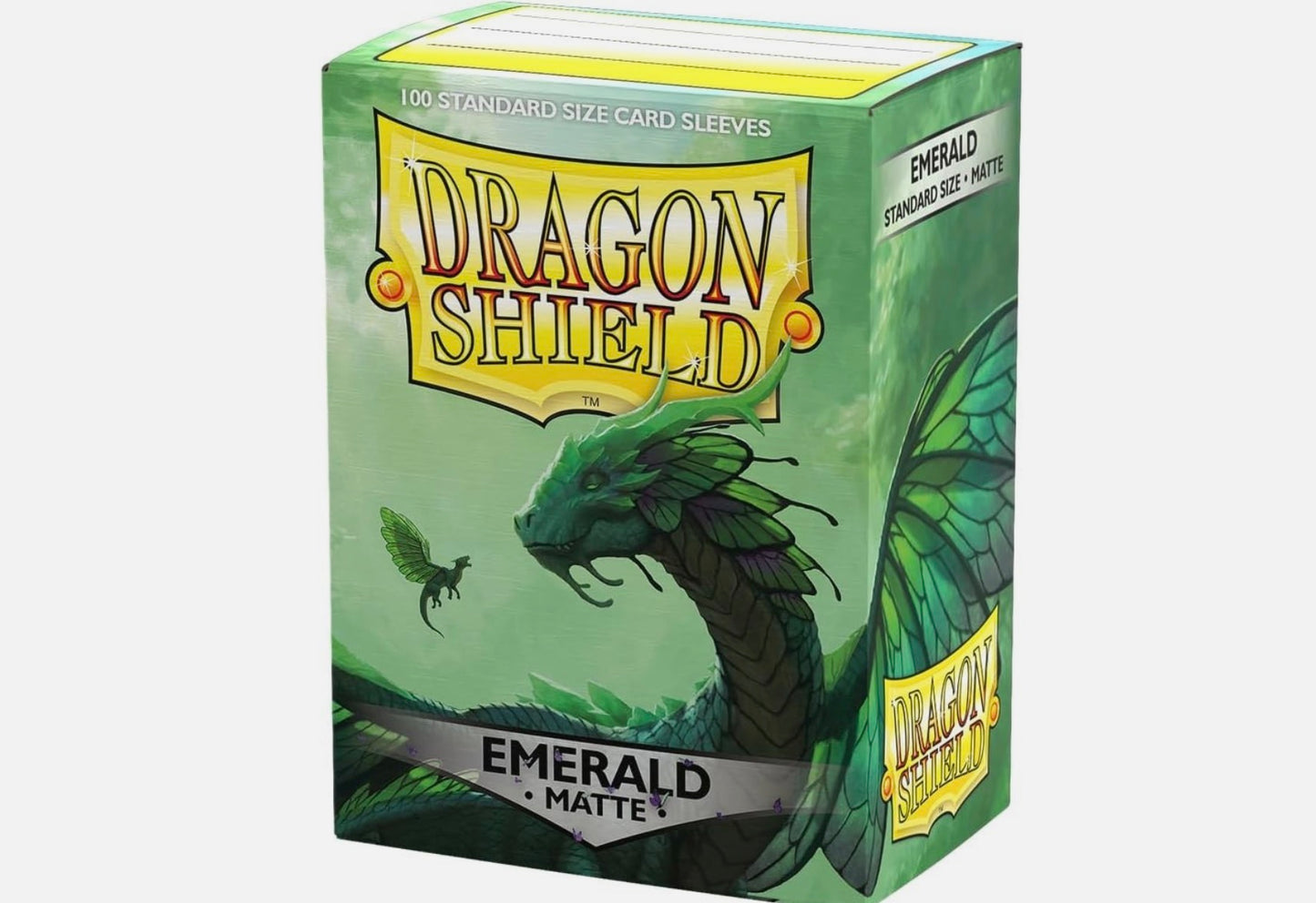 Dragon Shield Sleeves: Standard- Matte Emerald (100 ct.)