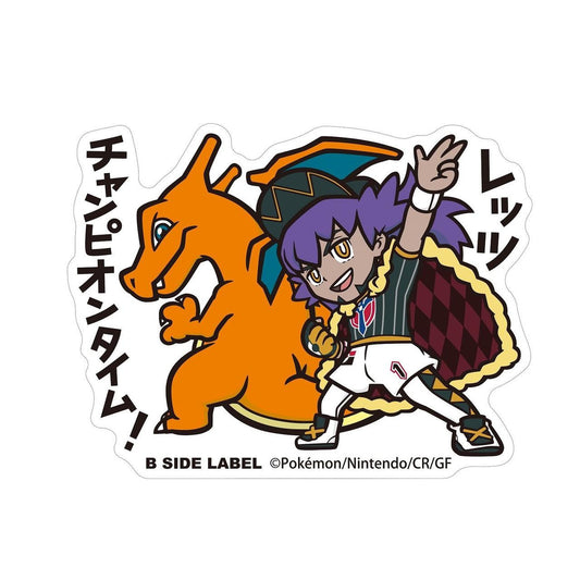 Sticker Leon y Charizard