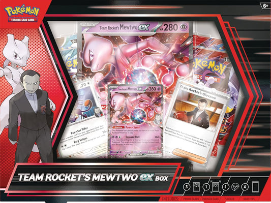 Team rocket Mewtwo box collection